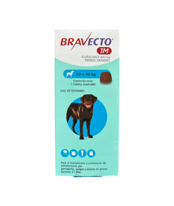 BRAVECTO 1 MES  (20-40 KG)