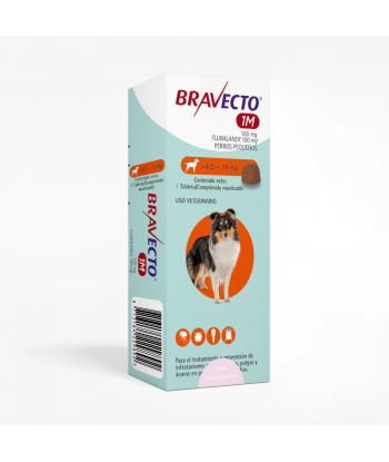 BRAVECTO 1 MES  (4.5-10 KG)