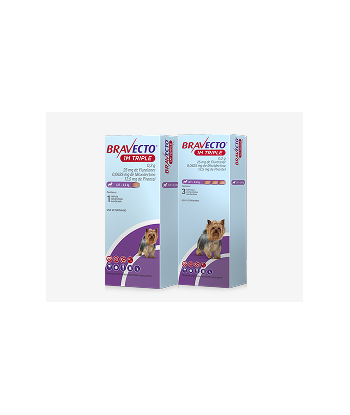 BRAVECTO 1 MES TRIPLE...