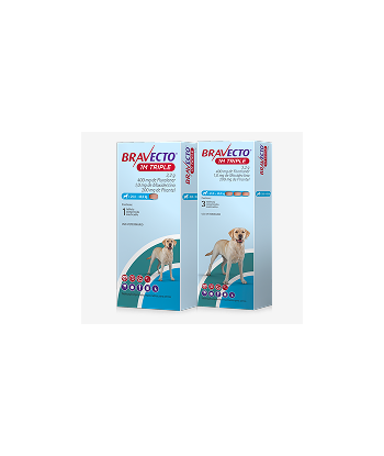 BRAVECTO 1 MES TRIPLE (20-...
