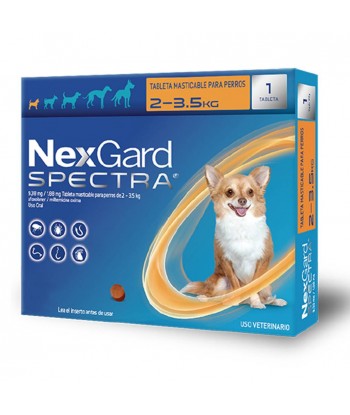 NEXGARD SPECTRA XS 2-3.5KG...