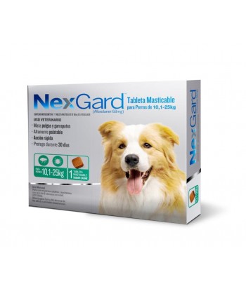 NEXGARD PERRO GD 10.1-25 KG...