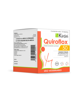 QUIROFLOX 50 (10 TAB)