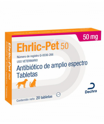 EHRLIC-PET 50 (20 TAB)