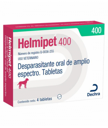 HELMIPET 400 (4 TAB)